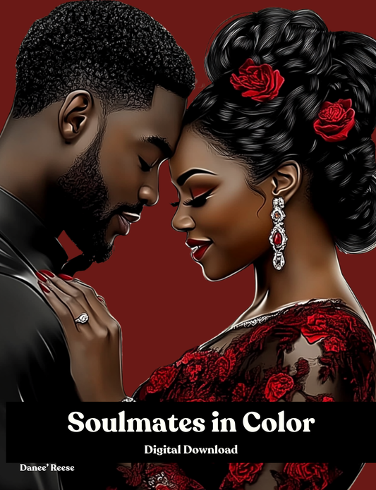 Soulmates in Color Mini Coloring Book